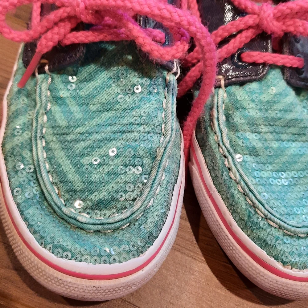 Sperry Top-Sider Sequin Boat Shoes size 13